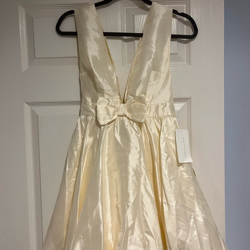 Elegant Cream Dress